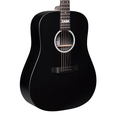 Martin DX Johnny Cash Signature Dreadnought Electro Acoustic in Black