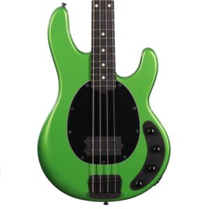 Music Man StingRay Special Bass Guitar in Kiwi Green (33402)