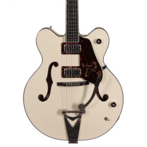 Gretsch G6636T-RF Richard Fortus Signature Falcon Centre Block in Vintage White with Bigsby (33688)