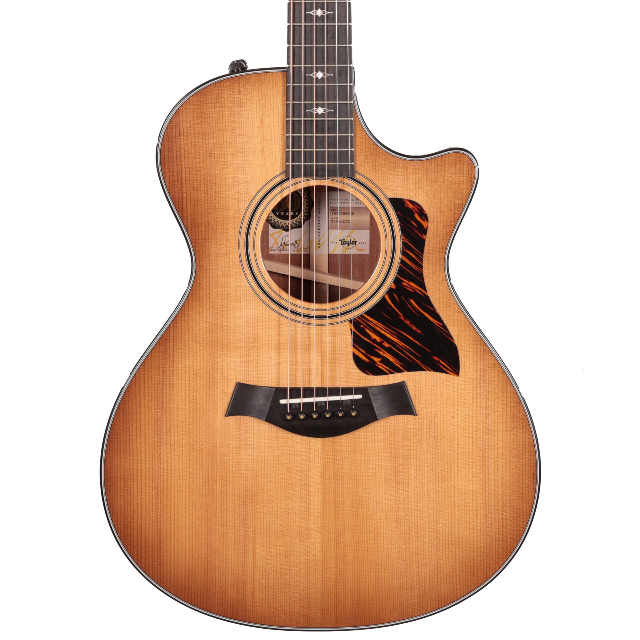 Taylor 312ce 50th Anniversary Electro Acoustic in Shaded Edgeburst (33797)