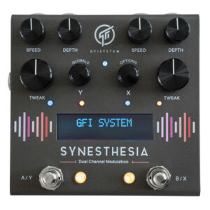 GFI System Synesthesia Dual Channel Modulation Pedal