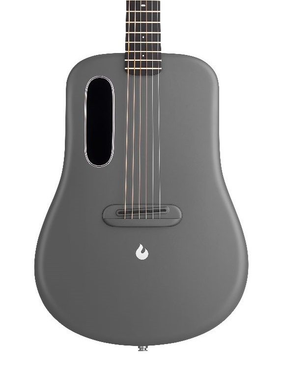 Lava Music ME 4 Carbon 38" Electro Acoustic Smart Guitar in Space Grey with Space Bag
