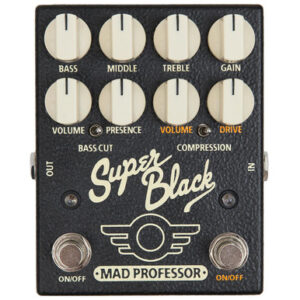 Mad Professor Super Black Preamp & Overdrive Pedal