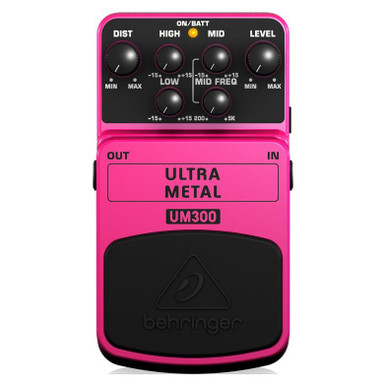 Behringer UM300 Ultra Metal Distortion Pedal