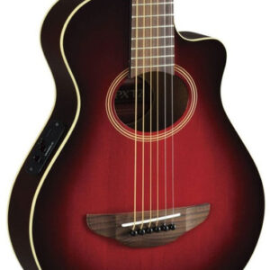 Yamaha APX T2 Travel Size Electro Acoustic Guitar in Dark Red Burst