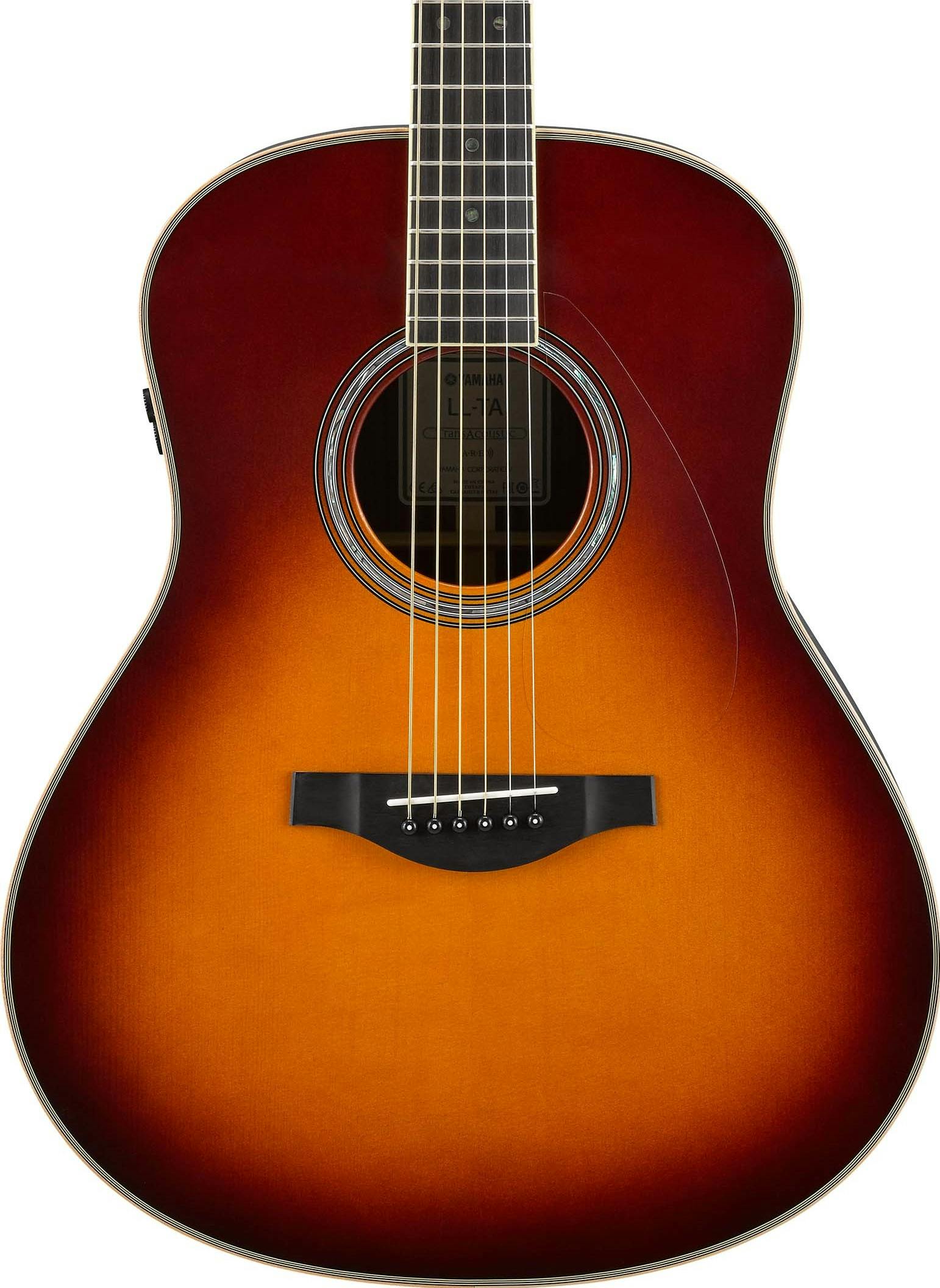 Yamaha LL-TA TransAcoustic in Brown Sunburst