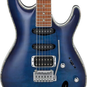 Ibanez SA360NQM-SPB Electric Guitar In Sapphire Blue