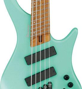 Ibanez EHB1005MS 5-String Headless Multi-Scale Bass Guitar in Sea Foam Green Matte