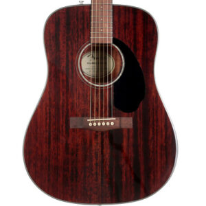 Fender CD-60S All-Mahogany Dreadnought Acoustic Guitar in Natural