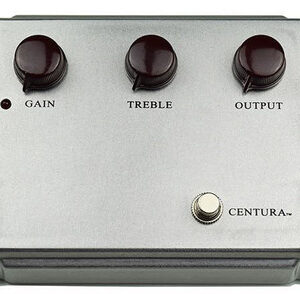 Ceriatone Centura Overdrive Pedal in Raw Metal Finish