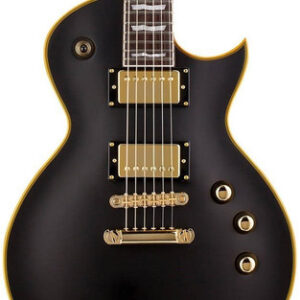 ESP LTD EC-1000 in Vintage Black with Seymour Duncan Pickups