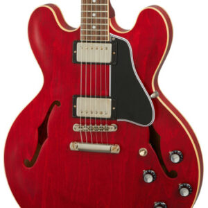 Gibson Custom Shop 1961 ES-335 Reissue VOS Semi Hollow Electric Guitar in 60s Cherry