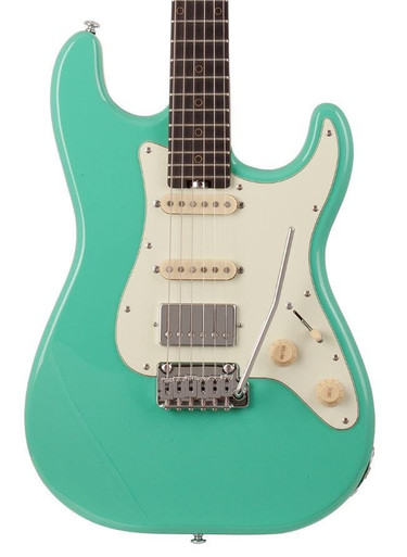 Schecter Nick Johnston Traditional HSS in Atomic Green