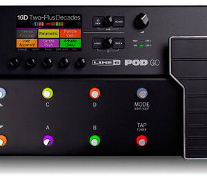 Line 6 Pod Go Modelling and Multi-Effects Pedal