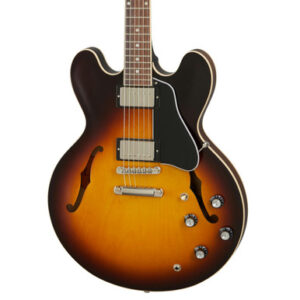 Gibson ES-335 Semi-Hollow Electric Guitar in Satin Vintage Burst (25677)