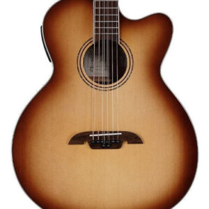 Alvarez Artist ABT60CE-8 8-String Baritone Electro Acoustic in Shadowburst with Cutaway