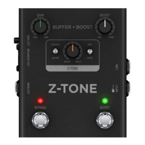 IK Multimedia Z-TONE Buffer Boost Preamp & DI Pedal