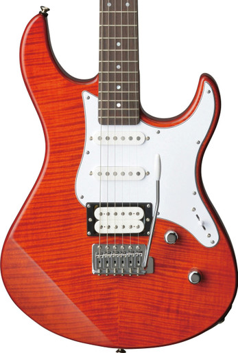 Yamaha Pacifica 212VFM Electric Guitar Flamed Maple body in Caramel Brown finish - Image 1