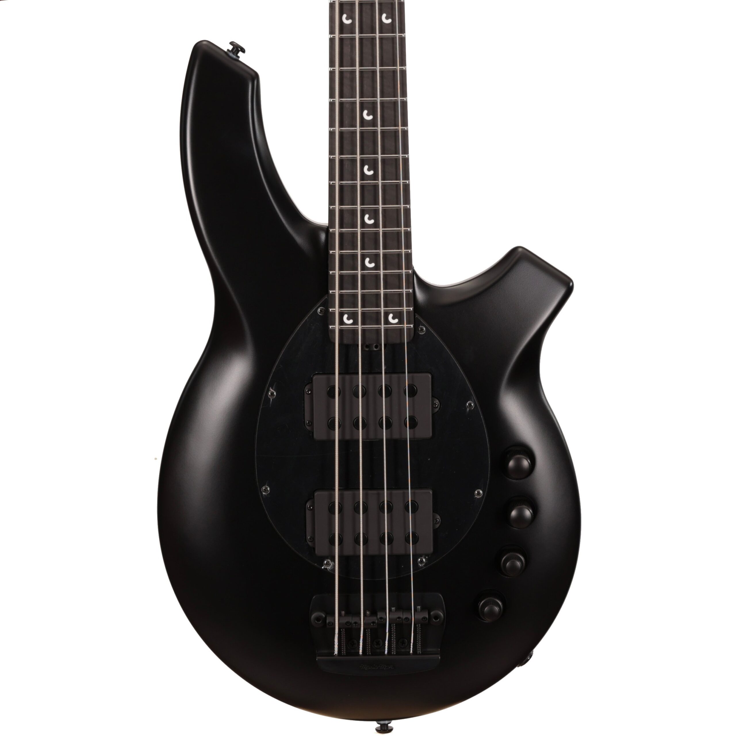 Music Man Bongo 4 HH Bass Guitar in Stealth Black (34743)