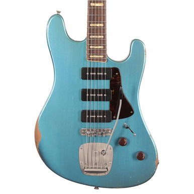 Castedosa Conchers Baritone Guitar in Aged Pelham Blue