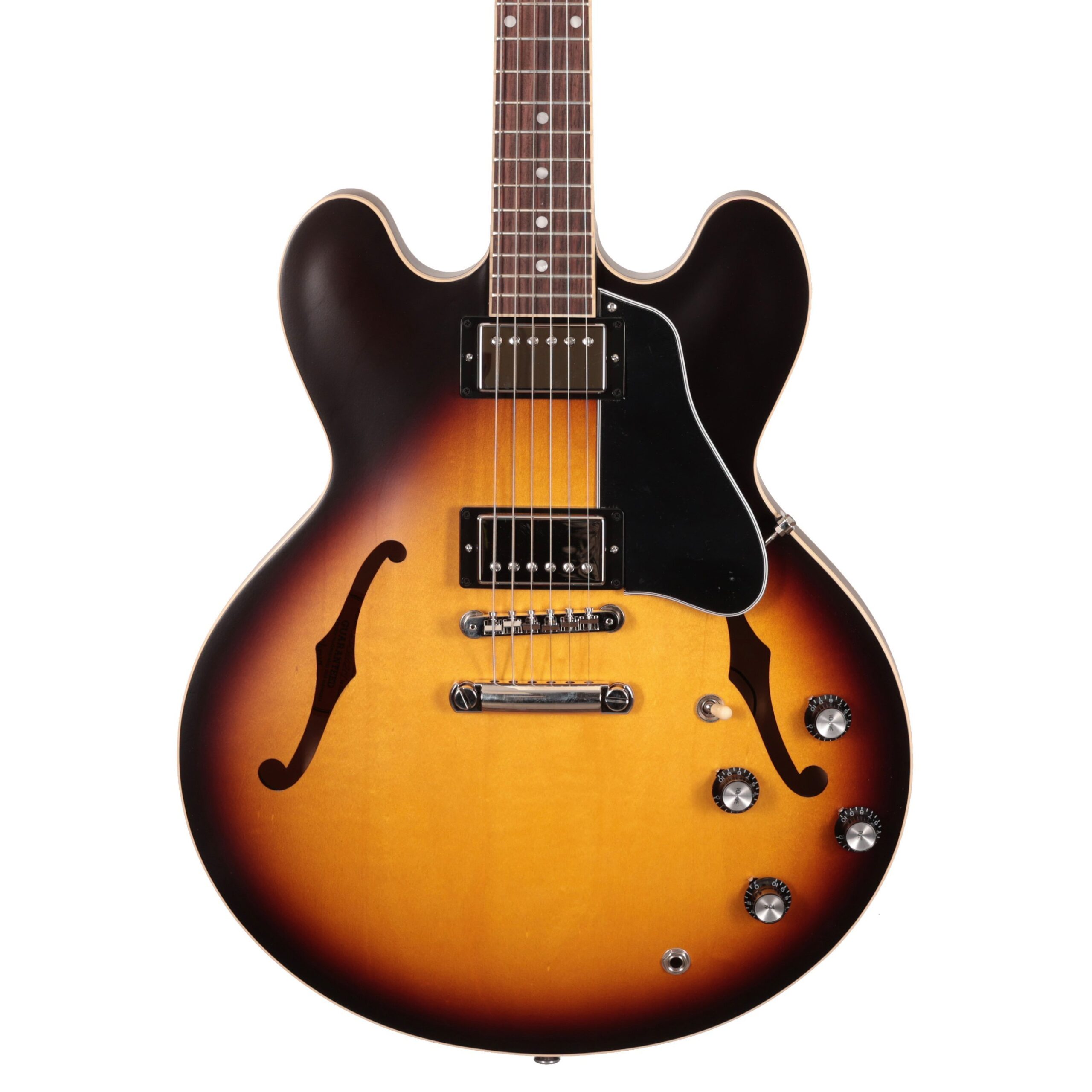 Gibson ES-335 Semi-Hollow Electric Guitar in Satin Vintage Burst (34805)