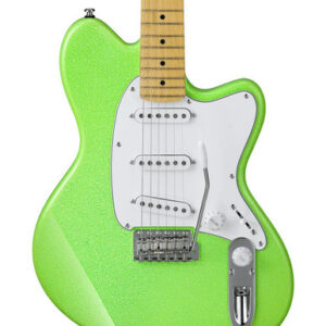 Ibanez YY10 Yvette Young Signature Electric Guitar In Slime Green Sparkle