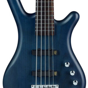 Warwick RockBass Guitar Corvette Basic 5 Ocean Blue Transparent Satin