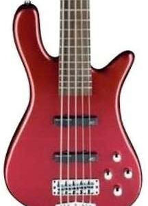 Warwick RockBass Guitar Streamer LX 5 in Solid Red Metallic High Polish