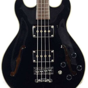 Warwick RockBass Guitar Star Bass Guitar Maple 4 in Solid Black High Polish