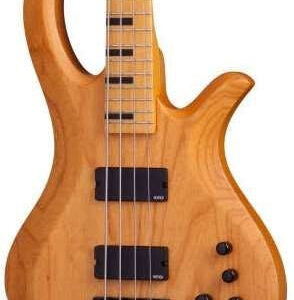 Schecter Riot Session-4 Bass Guitar in Aged Natural Satin