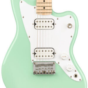 Squier Mini Jazzmaster Electric Guitar in Seafoam Green