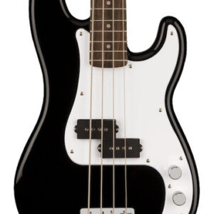 Squier Mini P Bass Guitar in Black
