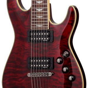 Schecter Omen Extreme 7 Electric Guitar in Black Cherry