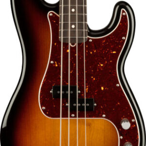 Fender American Professional II Precision Bass Guitar in 3 Tone Sunburst with Rosewood Fingerboard