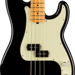 Fender American Professional II Precision Bass Guitar Maple Neck Black