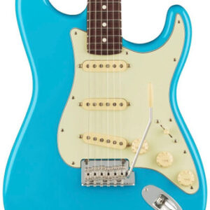 Fender American Professional II Stratocaster in Miami Blue with Rosewood Fingerboard