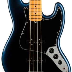 Fender American Professional II Jazz Bass Guitar In Dark Night with Maple Fingerboard