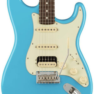 Fender American Professional II Stratocaster HSS in Miami Blue with Rosewood Fingerboard