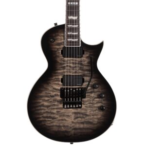 ESP E-II Eclipse FR Electric Guitar in Charcoal Burst (35518)