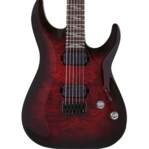 Schecter Omen Elite 6 in Black Cherry Burst
