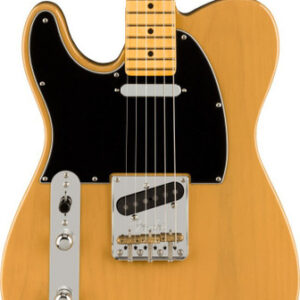Fender American Professional II Telecaster Left Handed Maple Neck Butterscotch Blonde