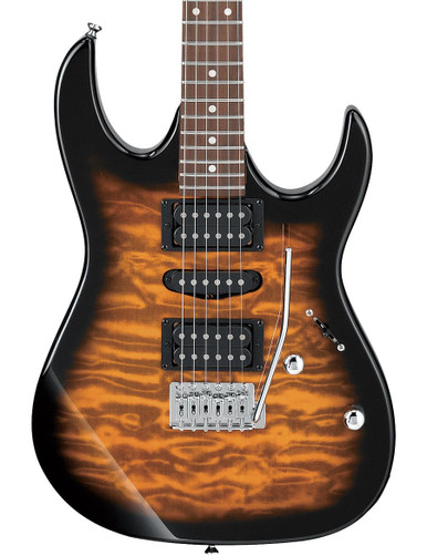 Ibanez GIO Series GRX70QASB Electric Guitar in Sunburst - Image 1