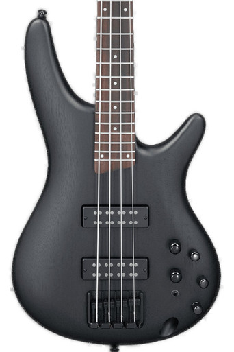 Ibanez SR300EB-WK Bass Guitar in Withered Black