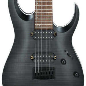 Ibanez RGA742FM-TGF 7-String Electric Guitar in Transparent Gray Flat