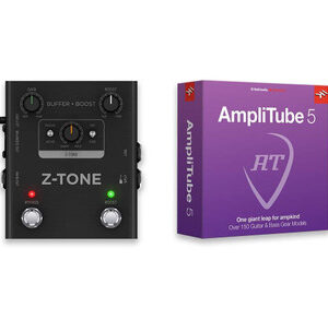 IK Multimedia Bundle: Includes Z-TONE Buffer Boost and AmpliTube 5