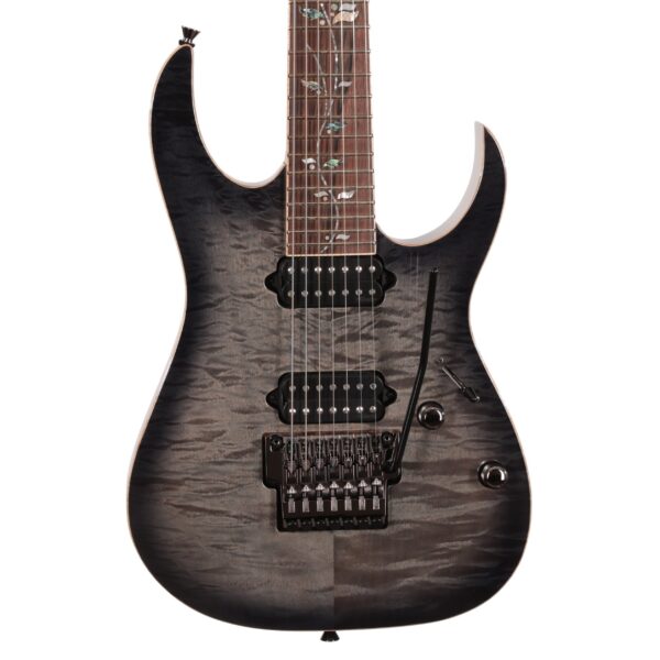 Ibanez RG8527-BRE j.custom 7-String Electric Guitar in Black Rutile (36904)