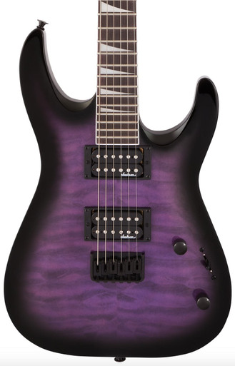Jackson JS Series JS32Q DKA HT in Trans Purple Burst