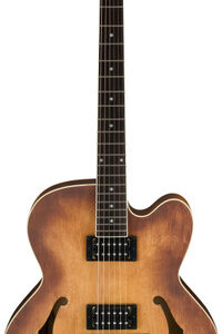 Ibanez AF55 Semi-Hollow Electric Guitar in Tobacco Flat