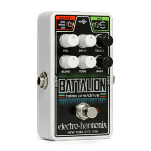 Electro Harmonix Nano Battalion Bass Preamp & Overdrive Pedal