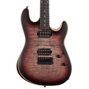 Music Man Sabre Rabea Massaad Electric Guitar in Vileblood Burst (37203)